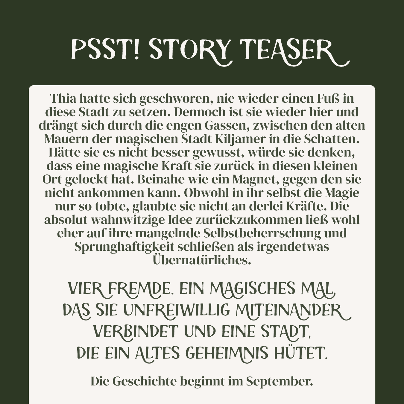 Fantasy Mail Club Letters from Kiljamer - Monatlicher Brief mit fortlaufender Fantasy-Geschichte und handgezeichneter Kunst